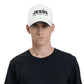 Jesus Christ The Way The Truth The Life Baseball Cap Sun Protection Adjustable Religion Cross Christian Faith Dad Hat