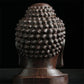 New Wooden Creative Buddha Statue Sakyamuni Tathagata Figurine India Buddha Head Statue Crafts Decorative Ornament