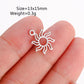 5Pcs Stainless Steel Moon&Sun&Star Charm Jewelry Making Accessories Supplies DIY Necklace Bracelet Celestial Pendants Findings