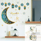 Eid Mubarak Wall Stickers Kareem Ramadan Decoration 2025 For Home Islamic Muslim Party Decor Mubarak Ramadan Window Sticker Gift