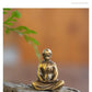 Micro Landscape Bronze Chinese Buddha Ancient Tea Ceremony Zen Moss Rockery Bonsai Sand Table Decorationfairy Garden Miniatures