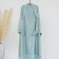 Ramadan Muslim Dress Girls Kids Prayer Garment Hijab Dress Child Hooded Abaya Full Cover Niqab Islam Dubai Eid Robe 2026 Jilbab