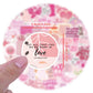 10/55/110PCS Pink Bible Christian Stickers Cartoon Jesus Loves You Decal For Laptop Phone Guitar Cup Waterproof Sticker Kid Toys