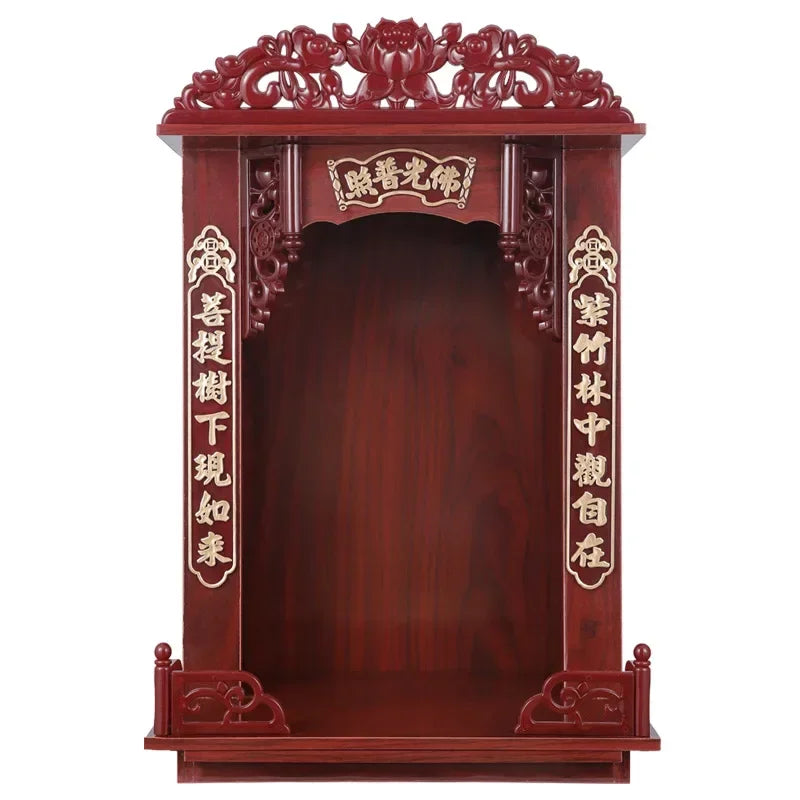 10 Inch Buddha Platform Shrine Rack, Household Offering Table Incense