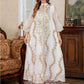 Women Party Dress Abaya Dubai Eid Muslim Mesh Embroidery Jalabiya Ramadan Dresses Morocco Kaftan Vestidos Largos Arab Long Robe