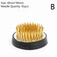 Multi-sizes Florist Floral Arrangement Copper Pin Frog Prong Brass Needle Fixed Tools Japanese Ikebana Kenzan Garden Bonsai Base