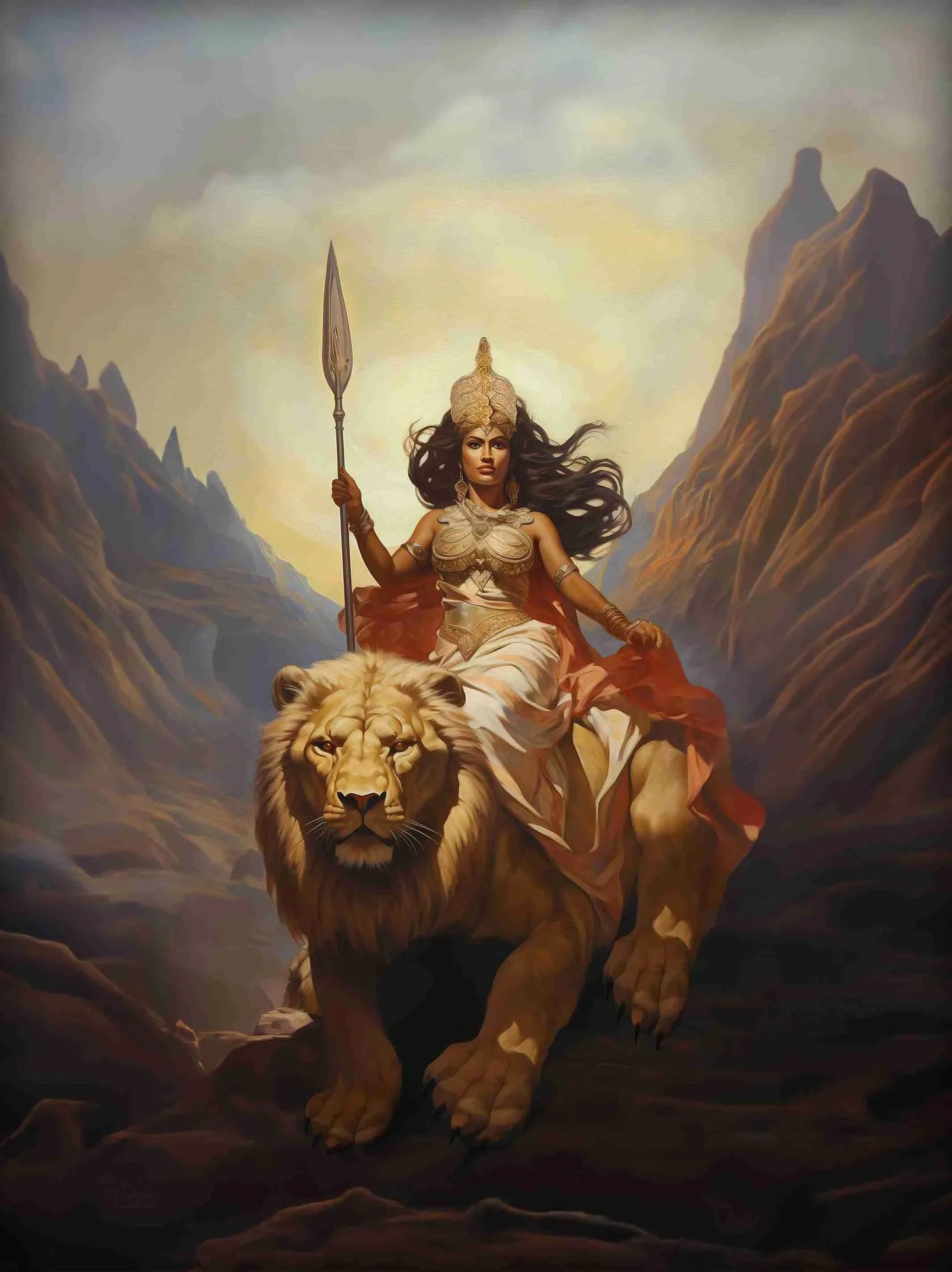 Indian Hindu Gods Lord Shiva Yoga Divine Goddess Saraswati Meditation Rt Poster Canvas Painting Wall Prints Picture Home Decor