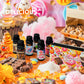 6PC/1PC 10ML Gourmet Food Dessert Sweet Perfumes Set Delicious Essence Oils Aromatherapy Oils Oils For Diffuser Candle Making