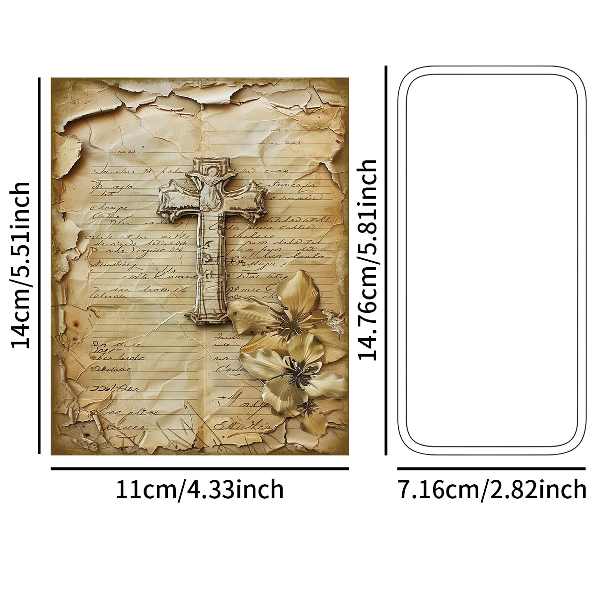 30pcs Bible Decorative Scrapbook Paper,For Bible Journaling,Faith-Based Diy Craft,Religious Art Project,Sunday Church Decoration