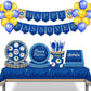 Muslim Festival Jewish Passover Disposable Tableware Paper Plates Cup Flag Balloons Home Party Favors Decoration Party Supplies