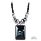 2024 Personalized Pendant Necklace Galaxy Constellation Design 12 Zodiac Sign Horoscope Astrology Necklace For Women Men Resin J