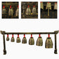 Bronze Meditation Gong With 7 Decorated Bells For Yoga Sound Healing And Relaxation Chinese Musical Percussion Instrument Set