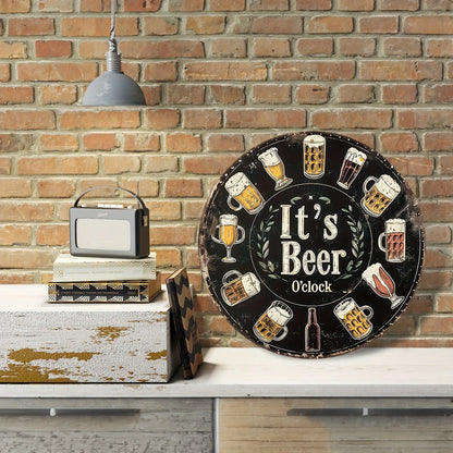 Star of David Hebrew Month Plaque - English Translation Wall Decor for Room Cafe, Jewish Themed Wall Decoration