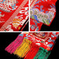 1Pcs Tibetan Style Embroidered Flags,1.4m Auspicious Dragon Pattern Home Decor Hanging Banner Buddhist Item Altar Prayer Flags