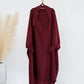 Ramadan Muslim Dress Girls Kids Prayer Garment Hijab Dress Child Hooded Abaya Full Cover Niqab Islam Dubai Eid Robe 2026 Jilbab