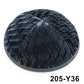GIU 19cm Jewish Velvet Kippah Kippot Kipa Caps Skullies Beanies Yarmulke Kipot Dome For Wedding And Events