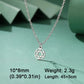 EUEAVAN 1pc Hebrew Letter Chai Symbol Necklace for Women Jewish Blessing Life Star of David Pendant Protection Amulet Jewelry