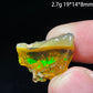 Natural Colorful Ethiopia Opal (Need In Water) Rare Gem Stone Mineral Healing Quartz Crystals Gemstone Shooting under lighting