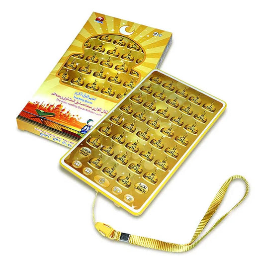 Children Tablet daily Quran Al-Quran Learning Player with 38 Chapters Quran mini kids toy Pad,The kids Islamic Learning toys