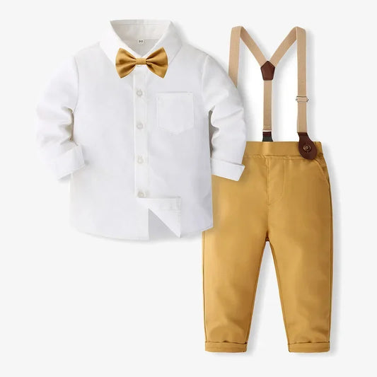 Baby Boy Clothes Toddler Wedding Suit Infant Birthday Party Gift Christening Chritmas Outfit Kid Easter Church Baptism Xmas Set