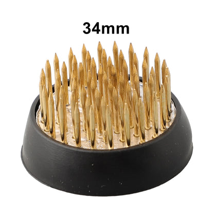 Round Ikebana Flower Frog With Gasket Art Fixed Arranging Tool Small Ikebana Kenzan Pin Frog Arrangements For Your Pot Lid Vase