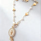 1PC Religious Rosary Car Hanging Ornament – Can Be Used as Decoration for Rearview Mirror or Steering Wheel