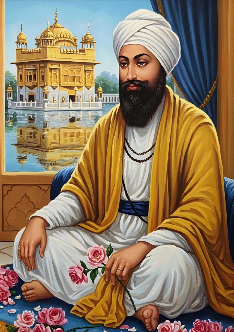 Khalsa Sikh Bold Warrior Retro Religion Poster Print Wall Art Pictures Canvas Painting Living Room Bedroom Home Decor Gift