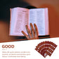 1 Set Bible Book Tabs Portable Leather Index Tabs Creative Design Bible Study Accessories Comfortable Hand Feeling
