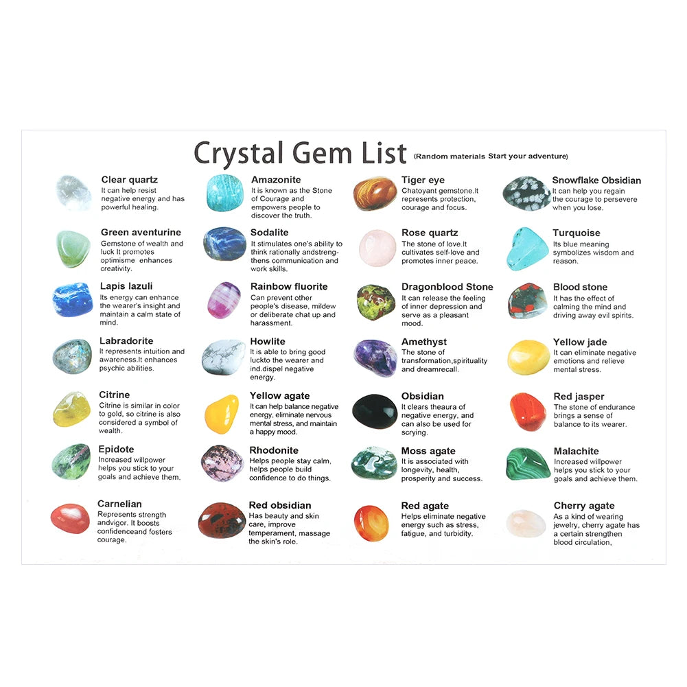 Christmas Advent Calendar Multi-Purpose 24 Grid Ore Crystal Gemstone Box Natural Healing Stone Calendar Christmas Countdown Gift