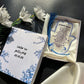 All Box Custom10pcs White Hanging Acrylic Prayer Cards,Hamsa Hebrew Card,Keychain Lyric A Hymn of Thanks Prayer,Wedding Souvenir