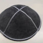 JEWISH KIPPAH SUEDE LEATHER YARMULKE KIPPAH PERSONALISIZED ORDER UNDER ENQUIRY