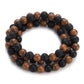 Multilayer Wood Beads Buddha Lotus OM Bracelet Tibetan Buddhist Mala Charm Rosary Bracelet Yoga Wooden For Women Men Jewelry
