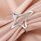 Dawapara Classic Map Women Ring Jewish Chai Hebrew Letter Life Symbol Jewish Jewelry Judaic Stainless Steel Wedding Band