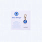 1pc Trendy Turkish Blue Evil Eye Keychain with Cute Charm Personalized Key Ring Stylish Bag Decoration Accessories Fashion Gift