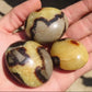 1pc Septaria Palm Stone Worry Stone Beautiful Orca Agate Crystal Crystal Gift Crystal Gift, Pick Your Septaria Palm