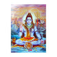 Modern Hindu God Wall Art Lord Shiva Buddha Portrait HD Canvas Oil Painting Poster Prints Home Bedroom Living Room Decoration
