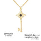 Double Amulet Protection Necklace witch Knot Pentagram Tetragrammaton Stainless Steel Protection Jewerly Wholesale