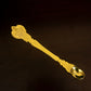 HTISOK Christian Chalice Church Ceremonial Supplies Alloy Metal Holy Cups Exquisitely Carved Holy Water Spoons And Cups