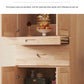 HXL Modern Style Cabinet Household Living Room Buddha Statue Standing Cabinet God of Wealth Bodhisattva Offering Table Offering