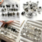 Herkimer Diamond Quartz Raw Natural Crystals 10-20g Pack for Reiki Healing Handing DIY Making & Mineral Collection 1-1.5cm Size