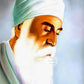 Sikh Historical Art Print of Guru Nanak Dev, Guru Ram Das, Baba Deep Singh & Maharaja Bhupinder Singh Vintage Devotional Poster