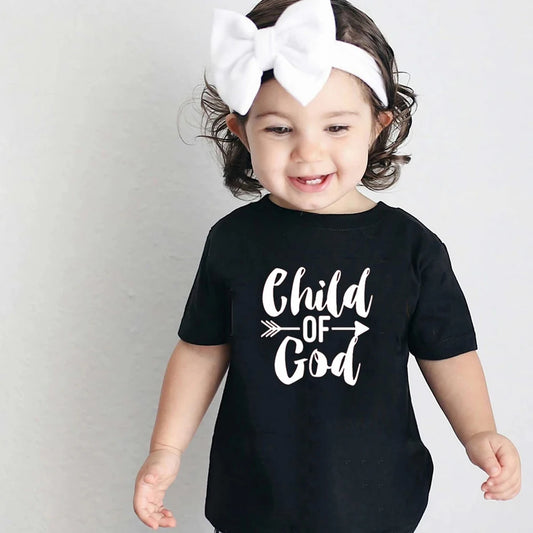Child of God Shirt Christian Easter Gift Faith Based T-Shirt Holiday Tee Easter Outfits Boys & Girls Clothes