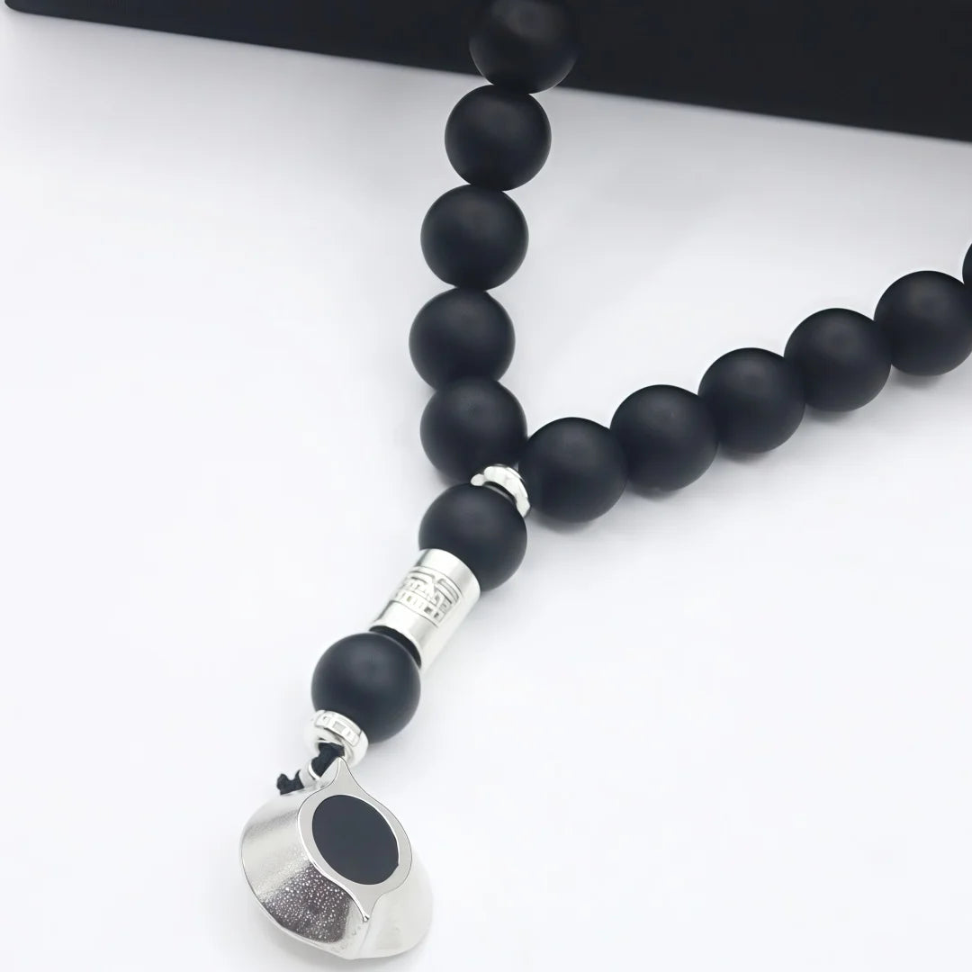 Tasbih Prayer Beads Hematite With Box Muslim Rosary Finger Counter Chapelet Tasbeeh Islamic Misbaha Handmade Sibha Ramadan Gift