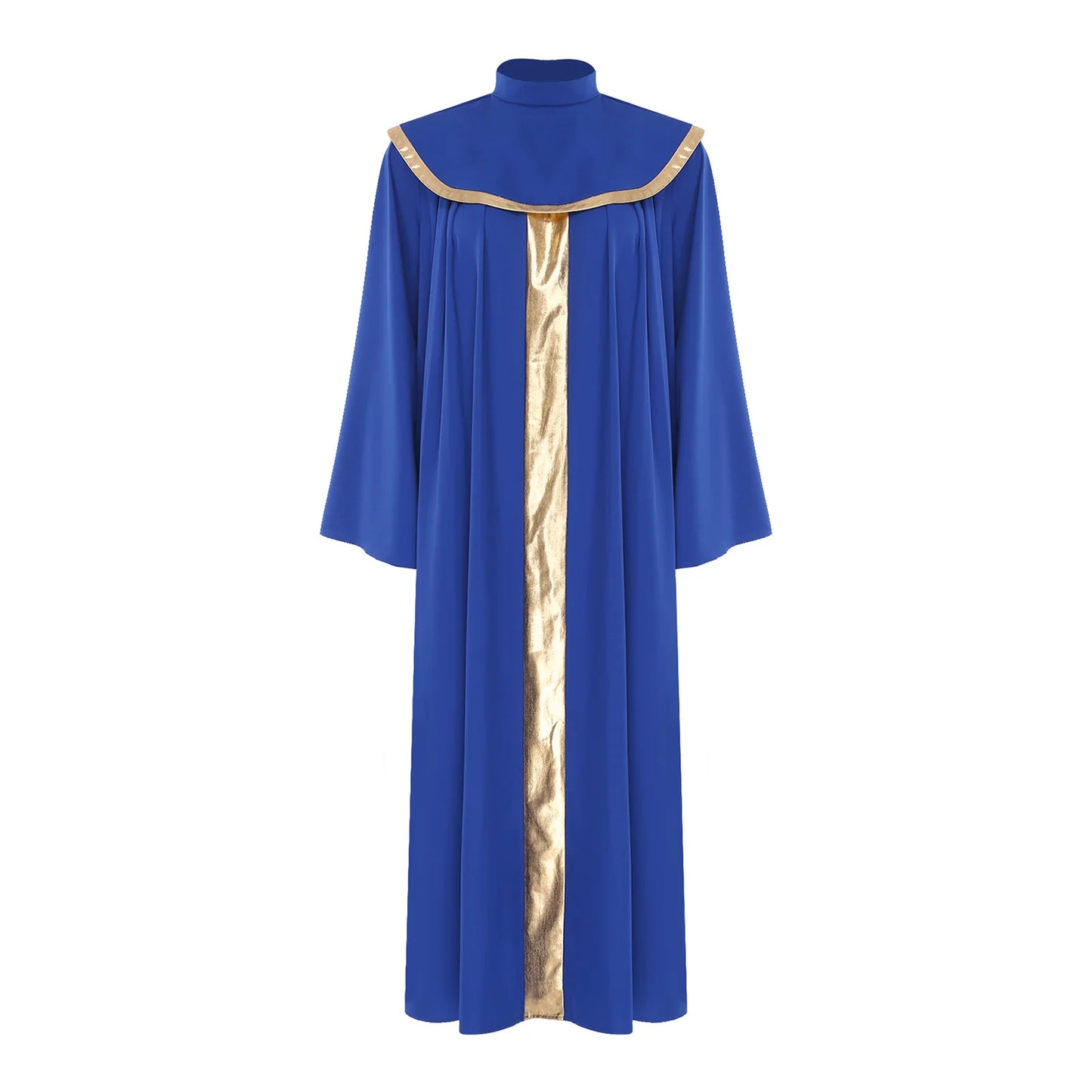 Womens Priest Clergy Cosplay Robe Church Choir Dress Men's Long Sleeve Vestments Catholic Priest Halloween Carnival Party