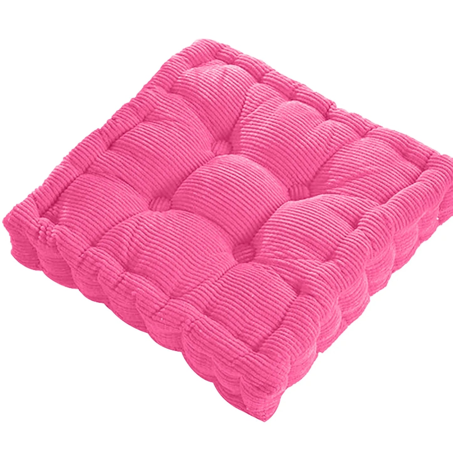 Meditation Floor Square Pillow For Seating On Floor Solid Tufted Thick Pad Cushion For Yoga Balcony Chair Seat Cushions