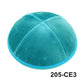 GIU 19cm Jewish Velvet Kippah Kippot Kipa Caps Skullies Beanies Yarmulke Kipot Dome For Wedding And Events