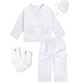 Baby Boys Baptism Outfits Infant Wedding Birthday Party White Cartoon Dove Newborn Formal Gentleman Suits Christening Clothes