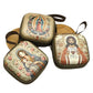 Catholic Rosary Religious Jewelry Storage Box Coin Purse Rosary Prayer Bag