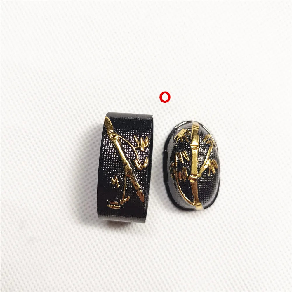 New Sword Handle Tsuka Alloy Fuchi Kashira For Japanese Samurai Katana Wakizashi Sword Fittings