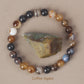 6/8MM Natural Pyrite Stone Bracelet for Men Promoting Blood Circulation Healing Energy Meditation Women Bracelets Jewelry Gifts